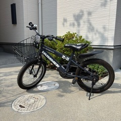 値下げしました】HUMMER 16インチ キッズバイク（ミッドナイトブルー