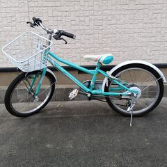 中古子供自転車 20インチ 軽量アルミフレーム 点検整備済み 中古子供