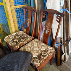 花梨 椅子(家具)の中古が安い！激安で譲ります・無料であげます