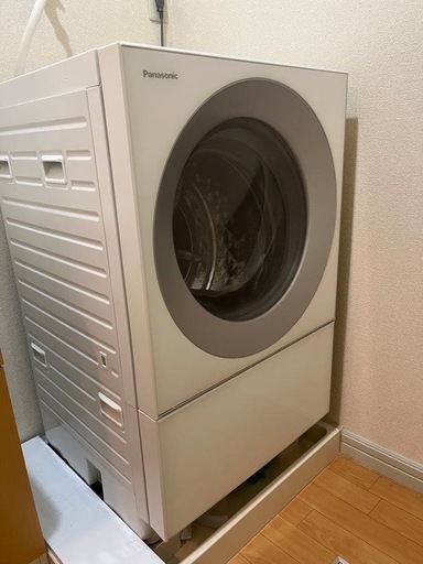 パナソニックのドラム式洗濯乾燥機NA-VG730R🧺CUBE🫧 2020年製 (PON