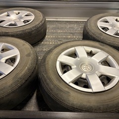 ハイエース 純正ホイール タイヤホイールセット (A) 徳宿のタイヤ