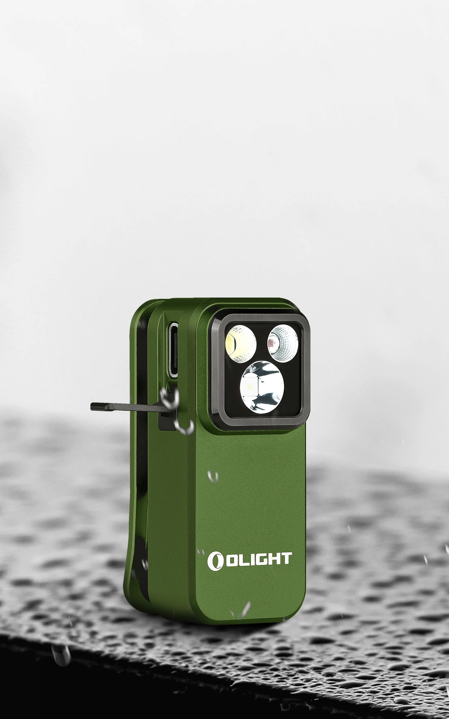 Oclip Pro クリップライト 500ルーメン 高輝度 EDCライト 磁石 ハンズ