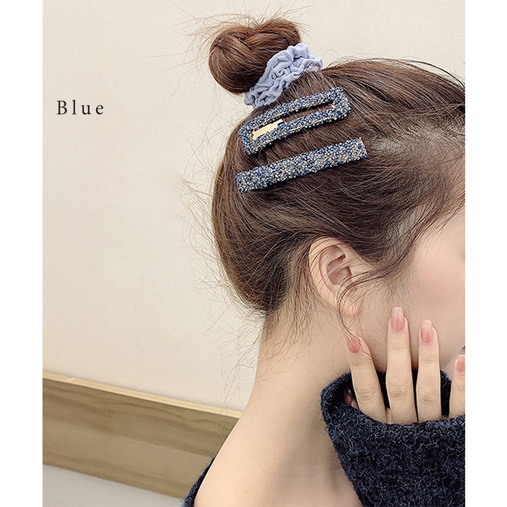 2点セット】ビジュー ヘア クリップ[品番：LCLW0008491]｜レース