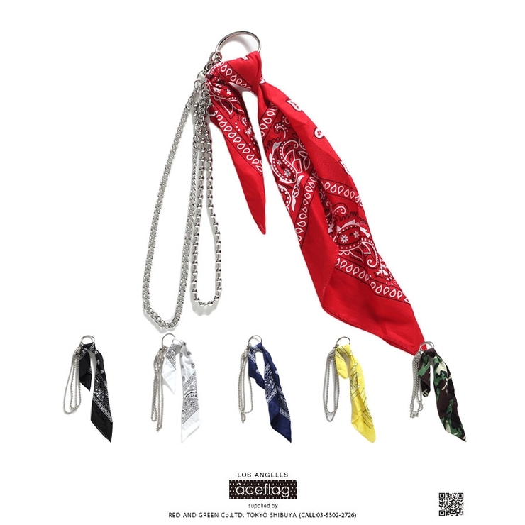 バンダナ【AF WC ST[品番：HKHM0003985]｜本格派大人のB系（ホンカクハ