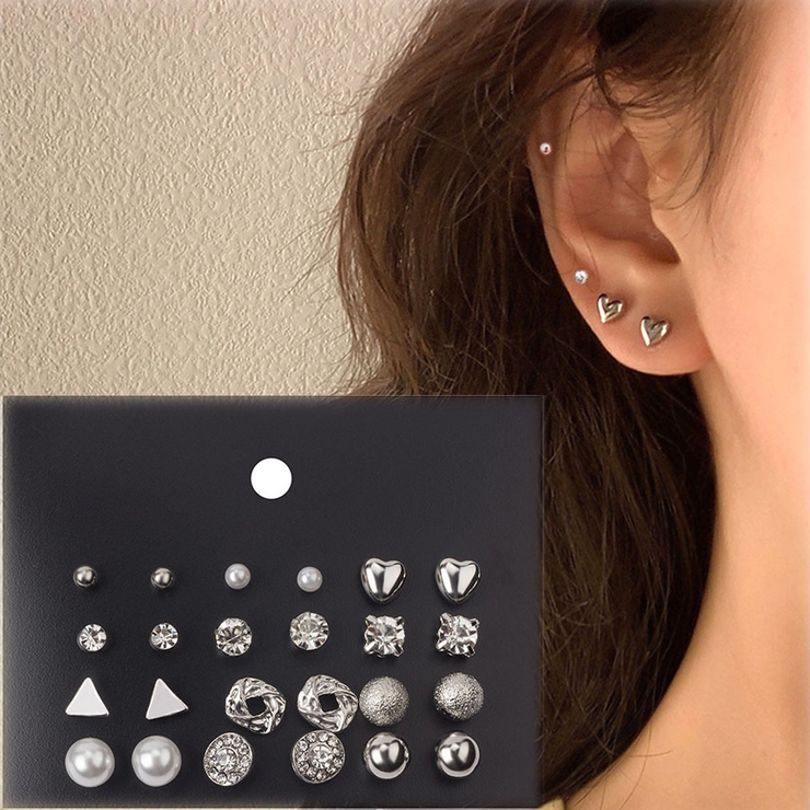 ピアス セット 12点セットピアス[品番：JRKW0002224]｜shoppinggo