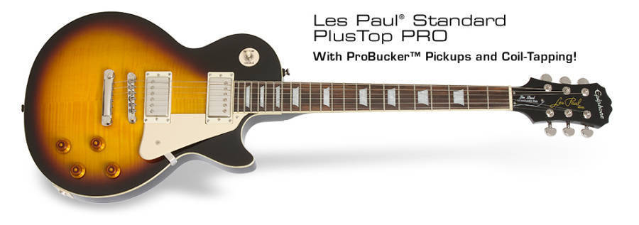 Epiphone Les Paul Standard Pro Electric Guitar - Vintage Sunbrst