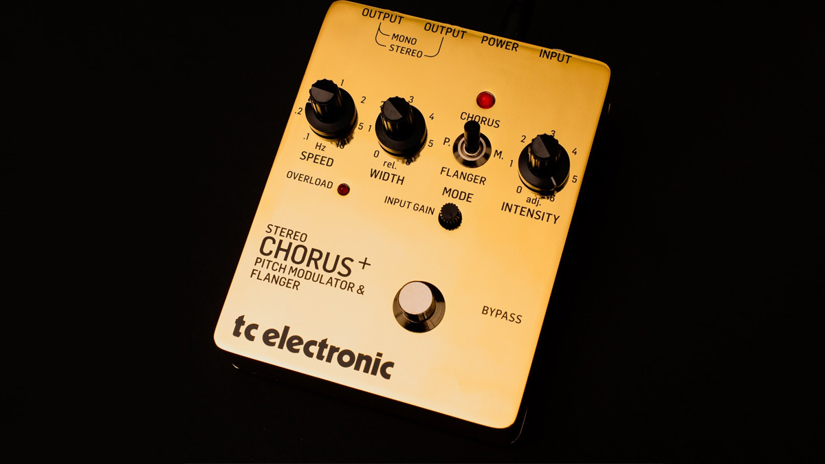 TC Electronic drops some bright 'n' shiny 45th anniversary bling