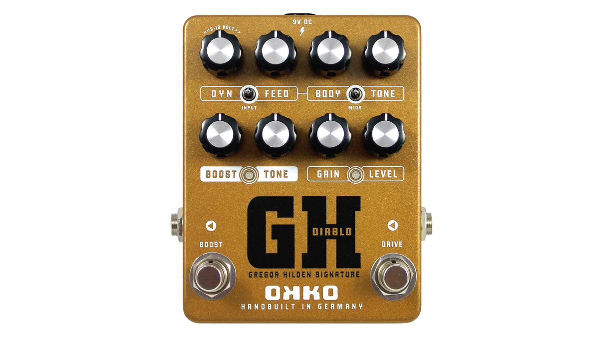 Okko unleashes Diablo GH Gregor Hilden Signature Overdrive pedal