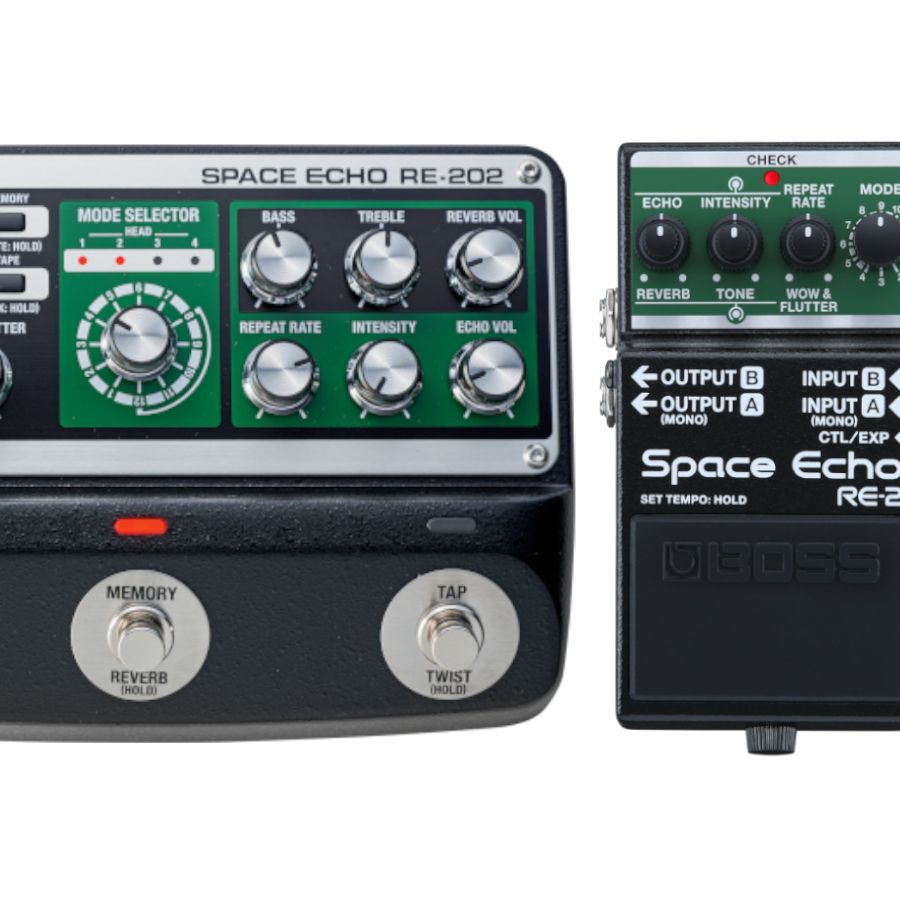 Boss RE-2 and RE-202 Space Echo Reviews | GuitarPlayer
