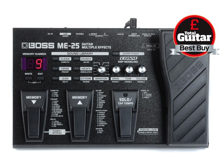 Boss ME-25 multi-FX review | MusicRadar
