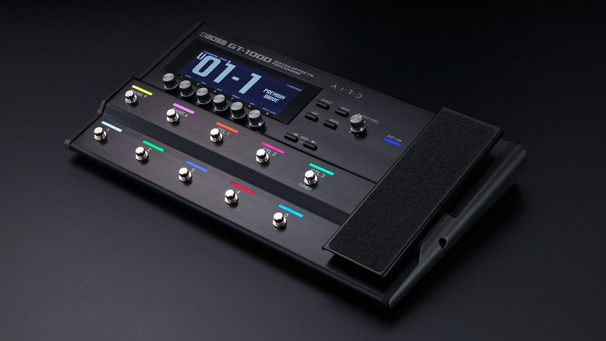 Boss GT-1000 Guitar Effects Processor review | MusicRadar