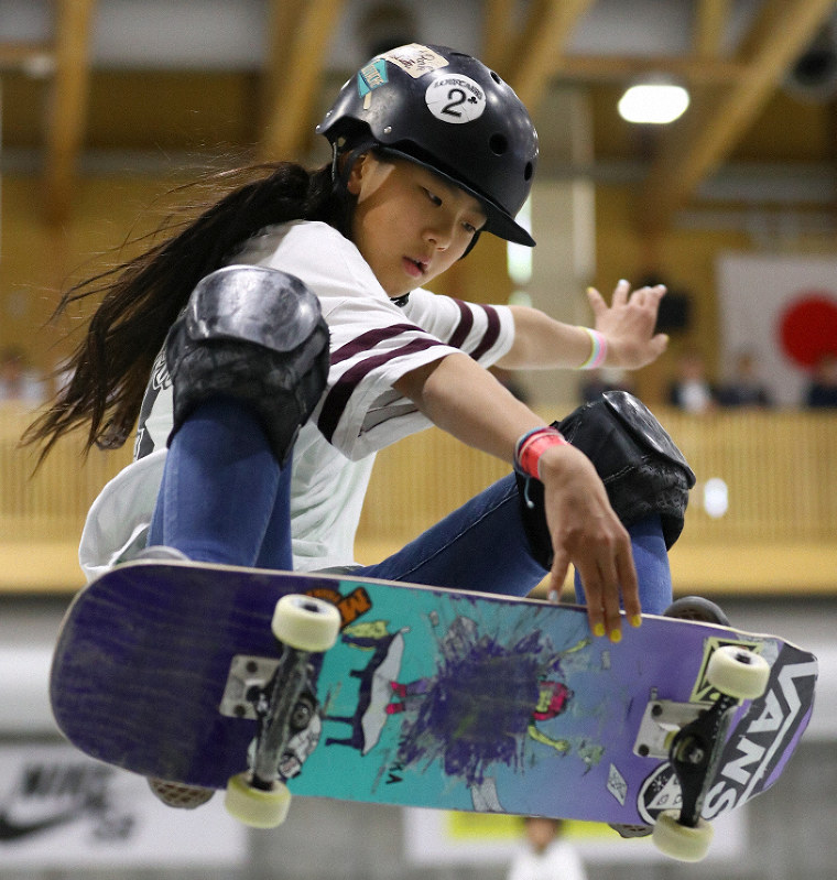 初優勝の平野歩夢、強化選手に スケートボード日本選手権 | 毎日新聞
