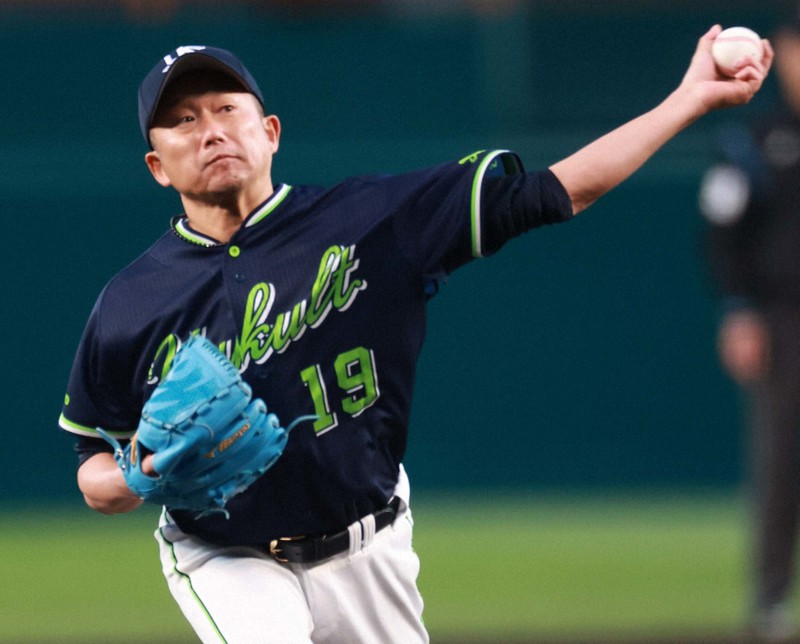 ヤクルト・石川雅規が24年連続勝利 工藤ら抜くプロ野球新記録 | 毎日新聞