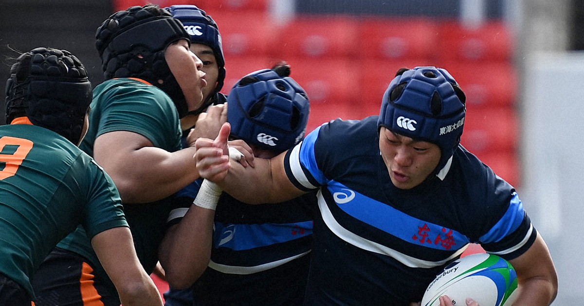 選抜王者から1人で17得点 東海大大阪仰星・野中 高校ラグビー | 毎日新聞