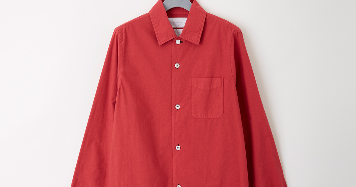 春らしい大人のセットアップ。FUMITO GANRYUのコットンシルクシリーズ