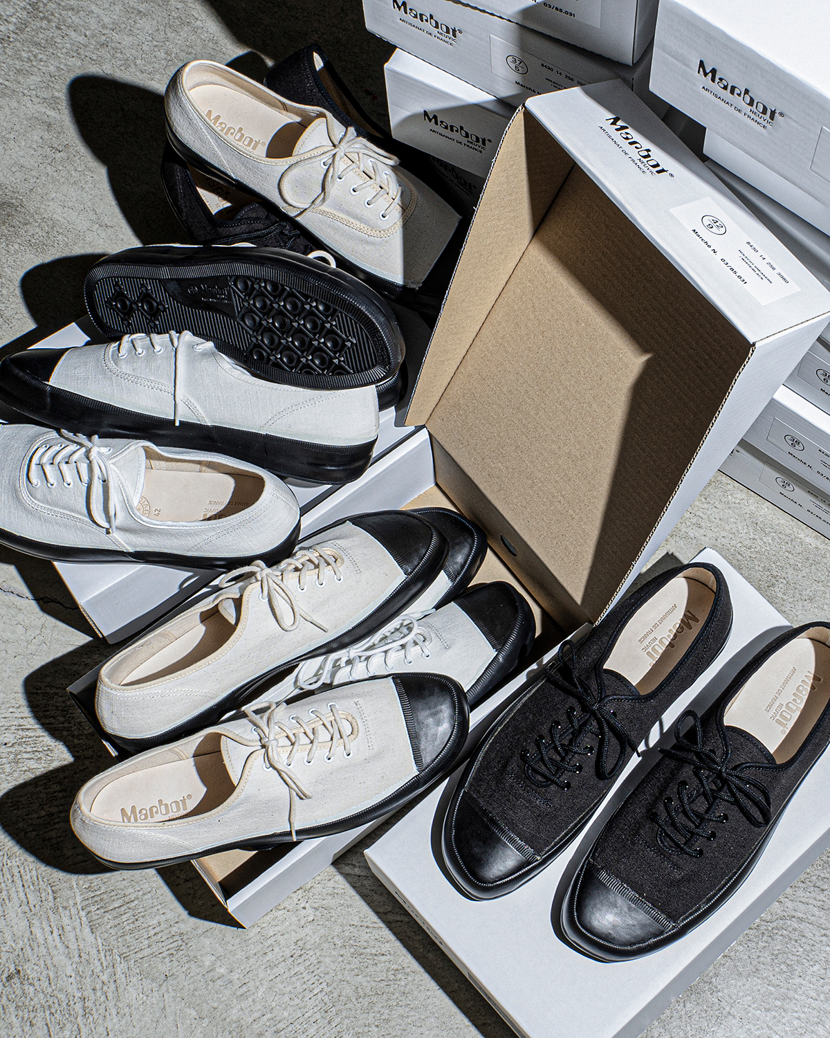 新生Marbot®から2型のスニーカーがリリース