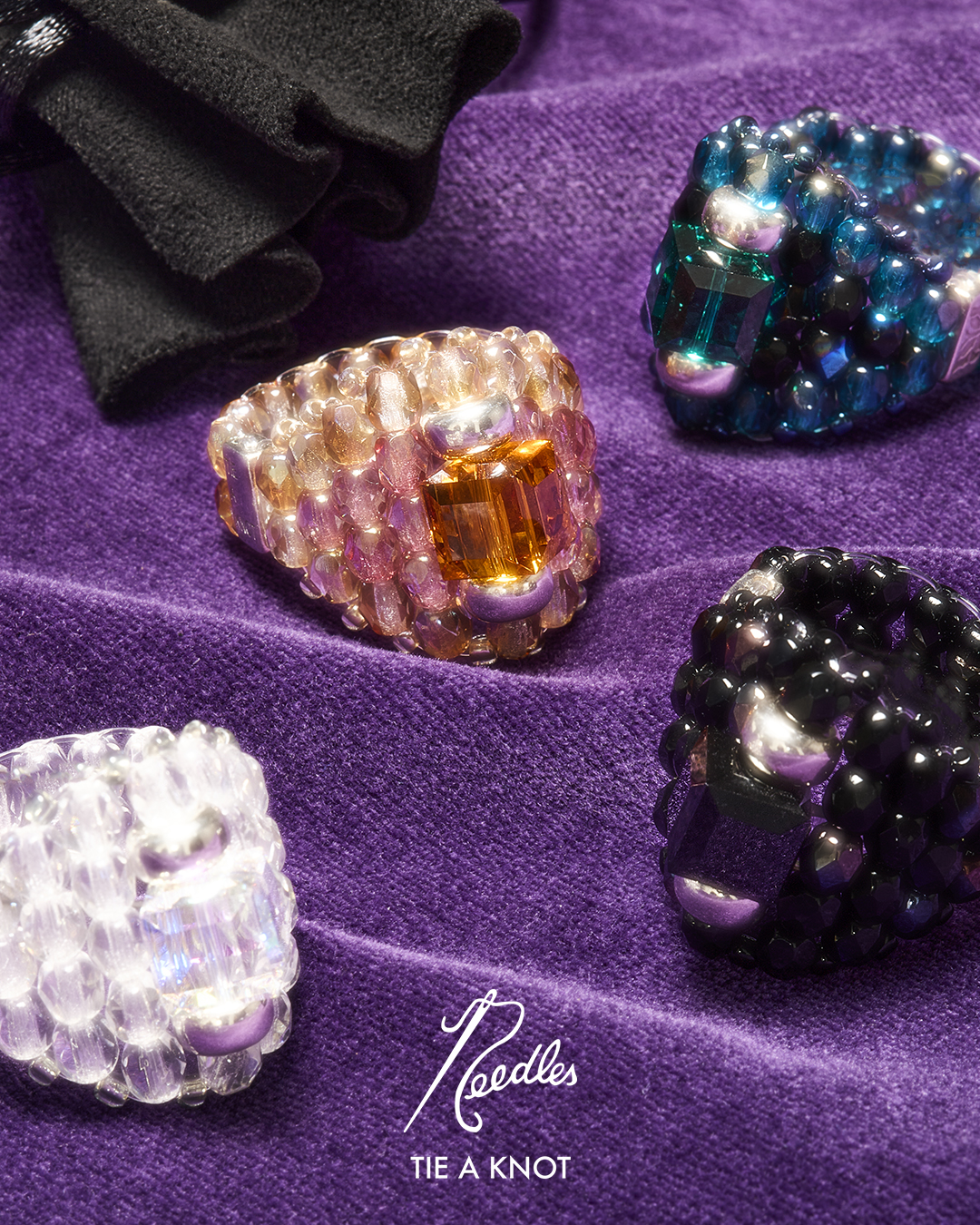 NEEDLES × TIE A KNOTのコラボレーションリング