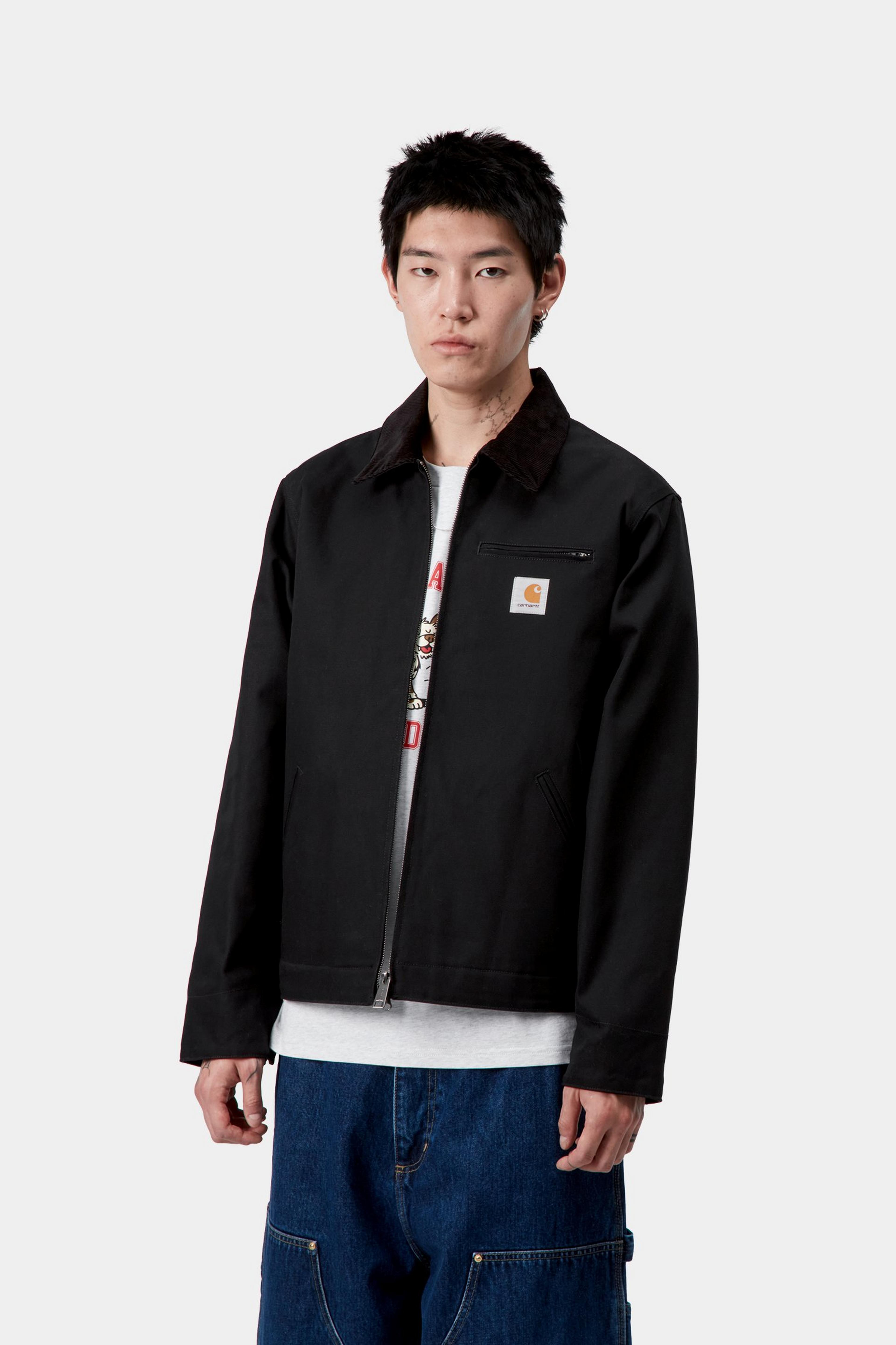 Carhartt WIP Detroit Jacket (Winter), Black / Black | Official