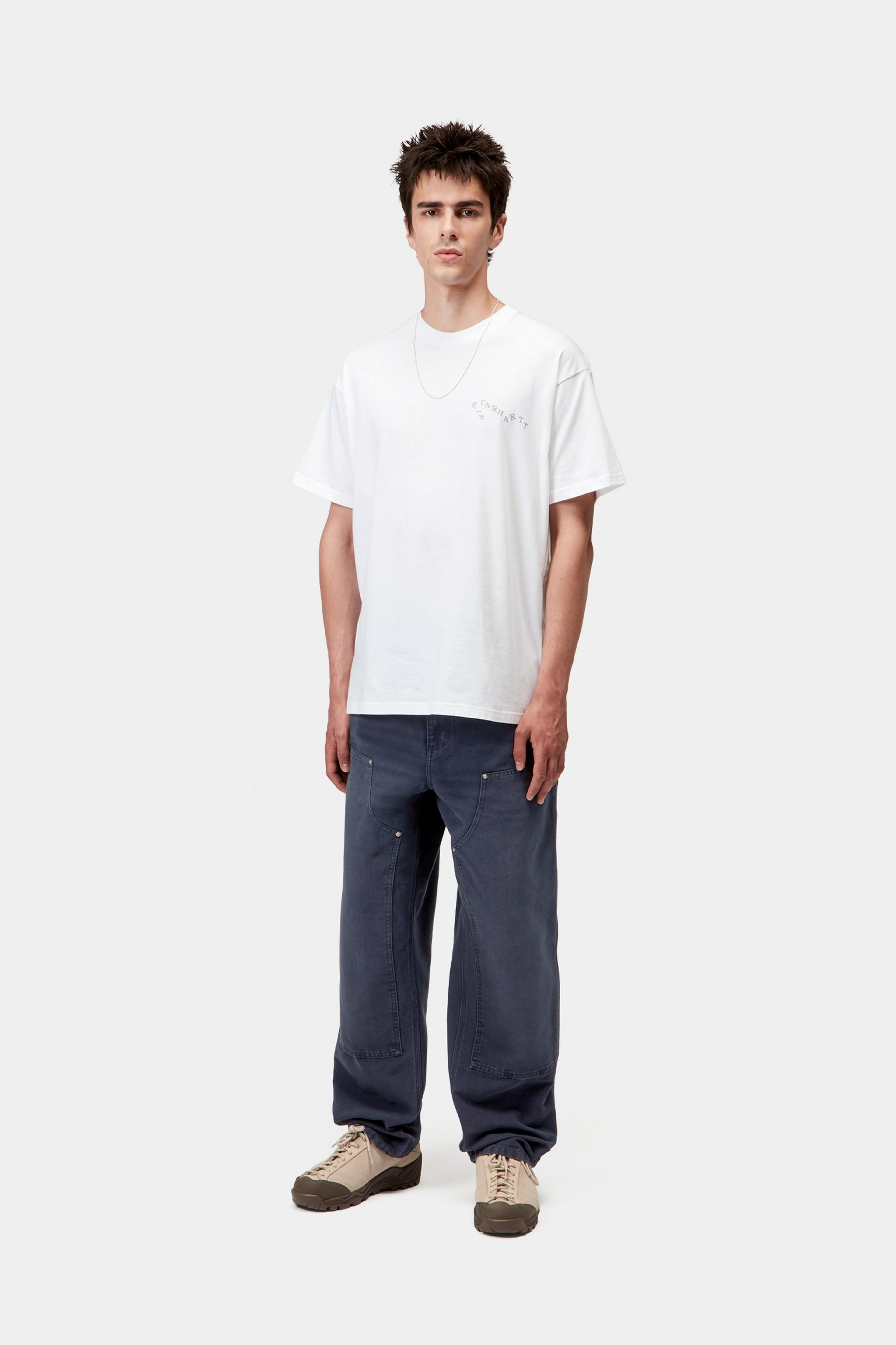 Carhartt WIP Double Knee Pant, Dark Navy | Official Online Store