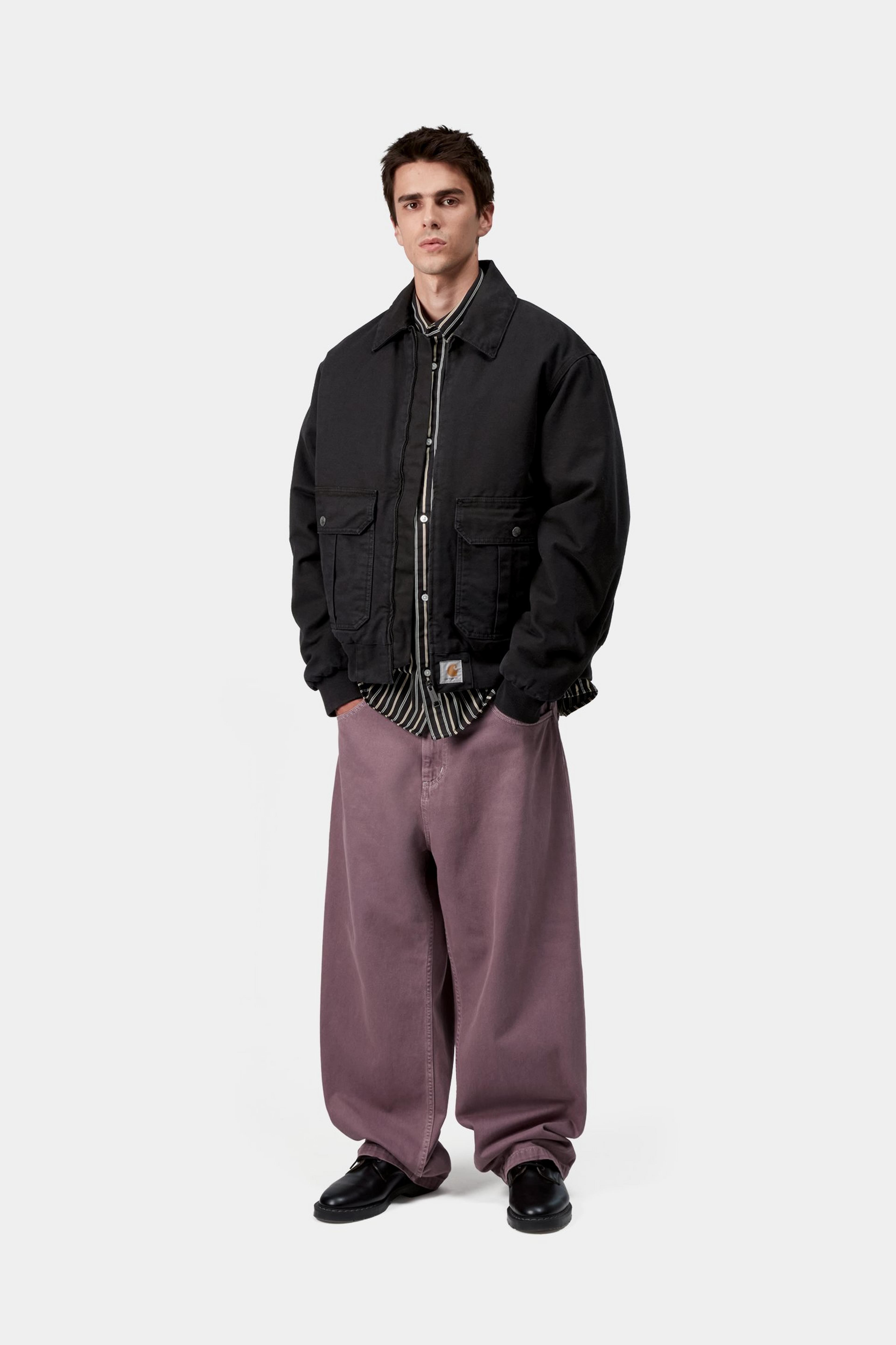 Carhartt WIP Stanton Jacket, Black | Official Online Store