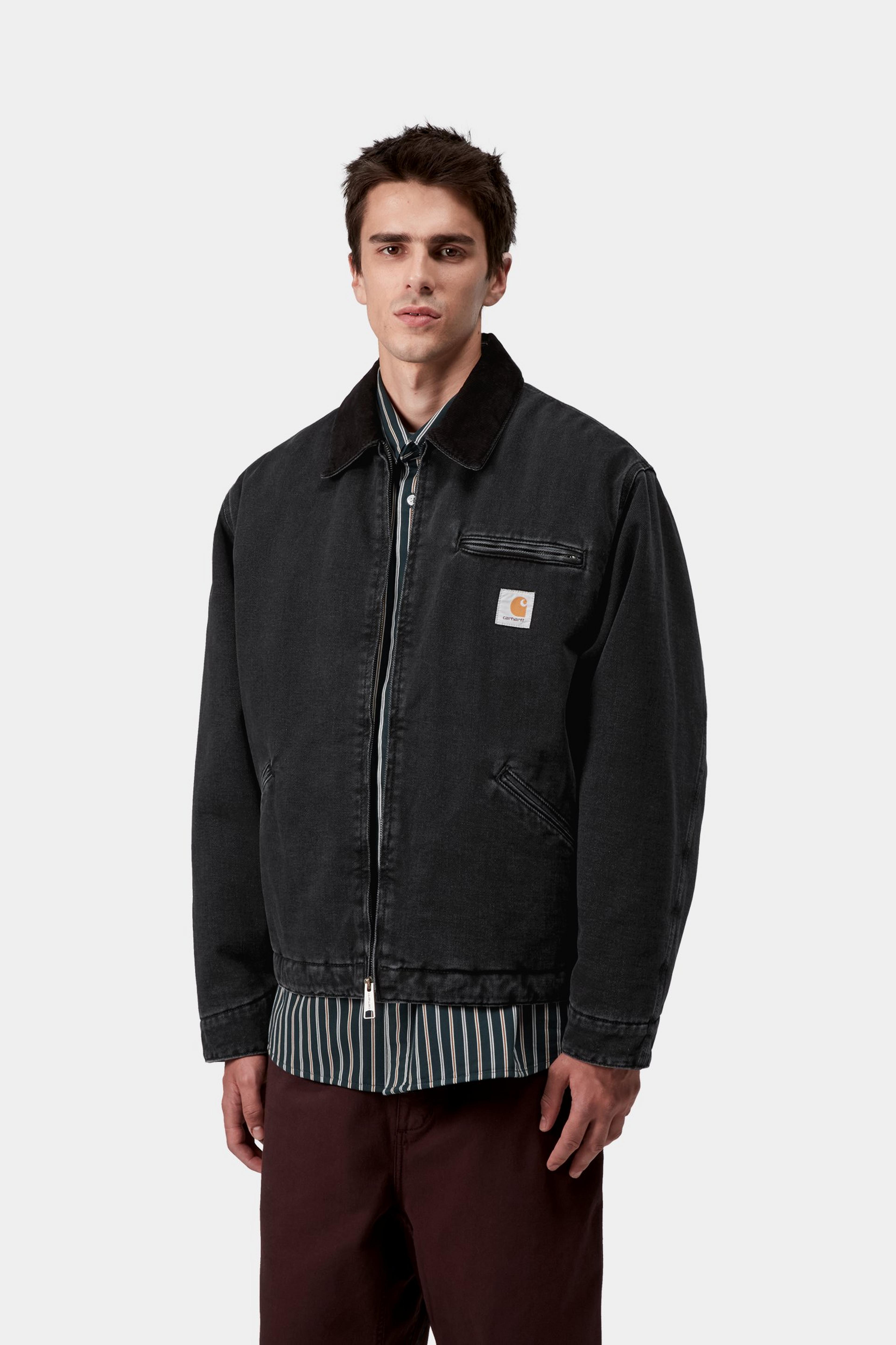 Carhartt WIP OG Detroit Jacket, Black / Black | Official Online Store
