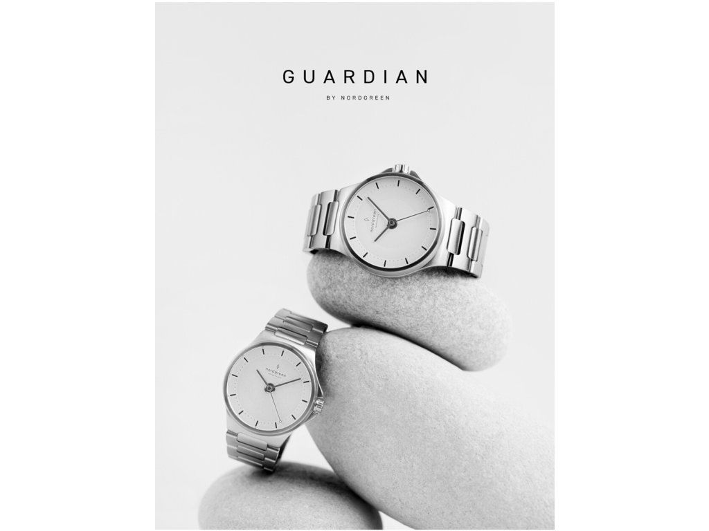 Nordgreen GU40SIHLSIXX Guardian 40mm 10ATM ⇒ 5 090 Kč - Pánské