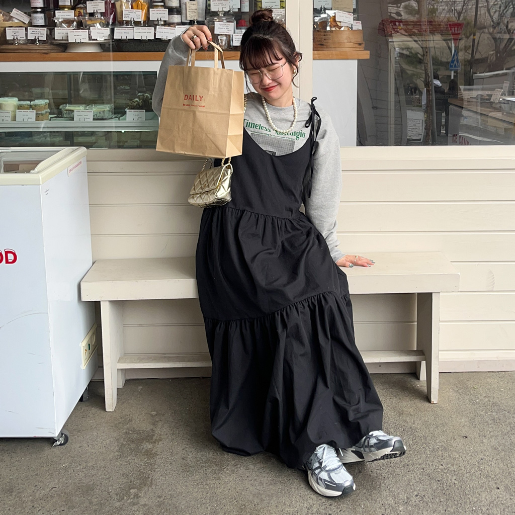 ティアードキャミワンピース | ファッション通販サイト NUGU