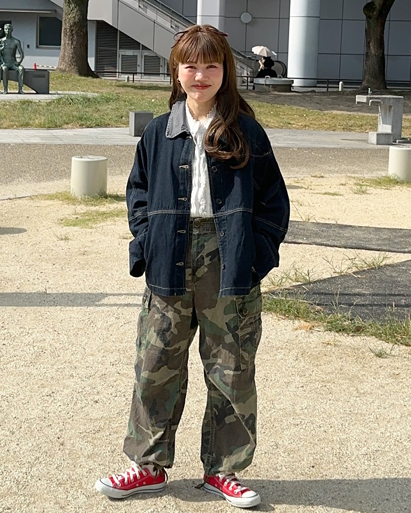 配色カラーデニムワークジャケット | ファッション通販サイト NUGU