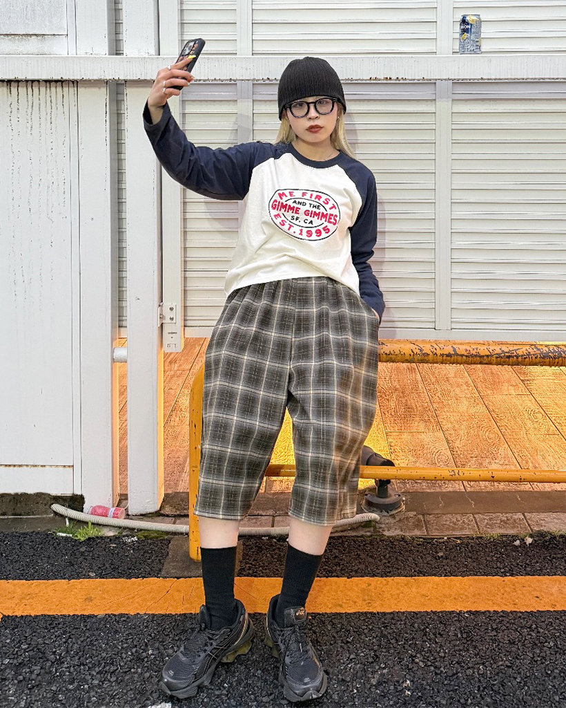 ユニセックス)チェックハーフパンツ | ファッション通販サイト NUGU