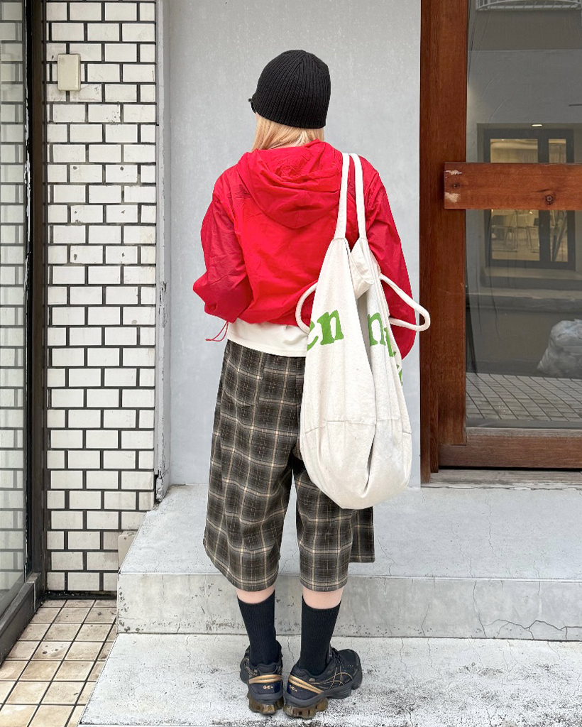 ユニセックス)チェックハーフパンツ | ファッション通販サイト NUGU