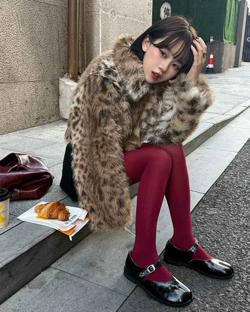 レオパード フェイクファージャケット | ファッション通販サイト NUGU