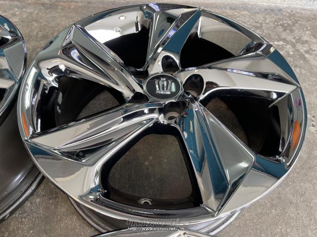 ホイール・18インチ中古美品トヨタ220系クラウンRS純正アルミ4本Set J5