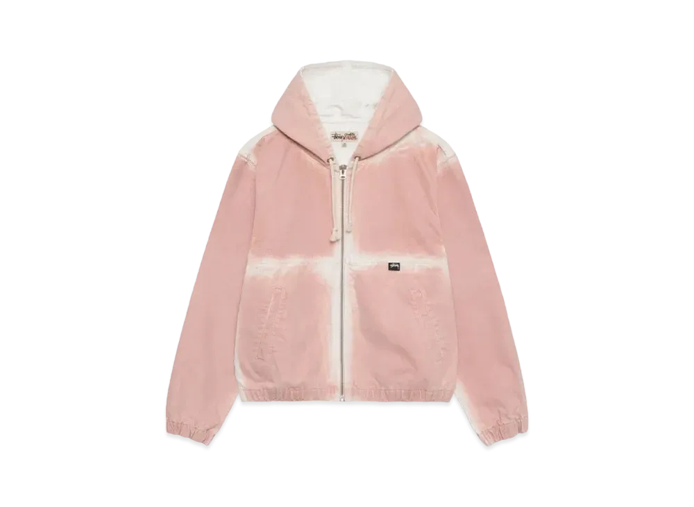 Stussy Spray Dye Hooded Work Jacket 