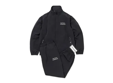 ENNOY 23AW Stylistshibutsu Nylon Track Suit Set Up Black × White