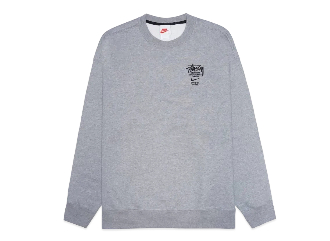 Nike x Stussy International Crewneck Sweatshirt (US Size) 