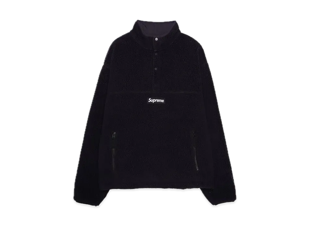 Supreme Polartec Shearling Reversible Pullover 