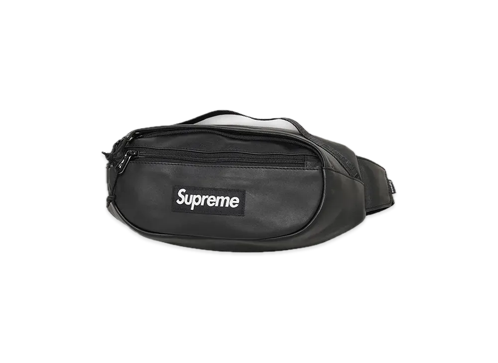 Supreme Leather Waist Bag 