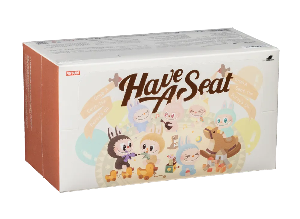 ポップマート ザ モンスターズ (ラブブ) ハブアシート ぬいぐるみ