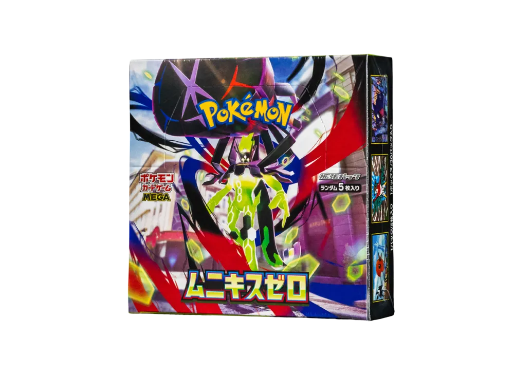 ポケモンカードゲームMEGA 拡張パック「ムニキスゼロ」ボックスの新品
