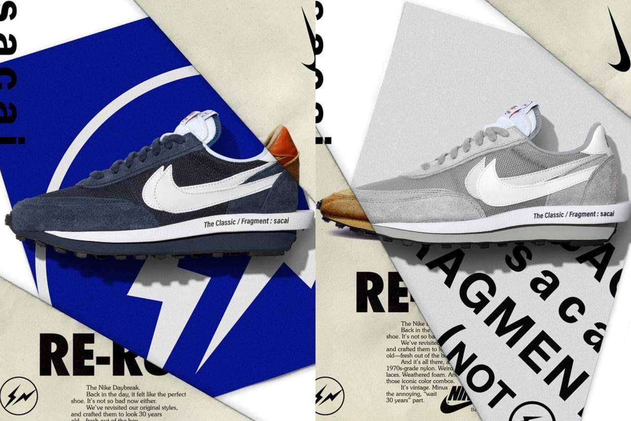 スニダンで購入可】8/24発売予定 FRAGMENT × SACAI × NIKE LD WAFFLE