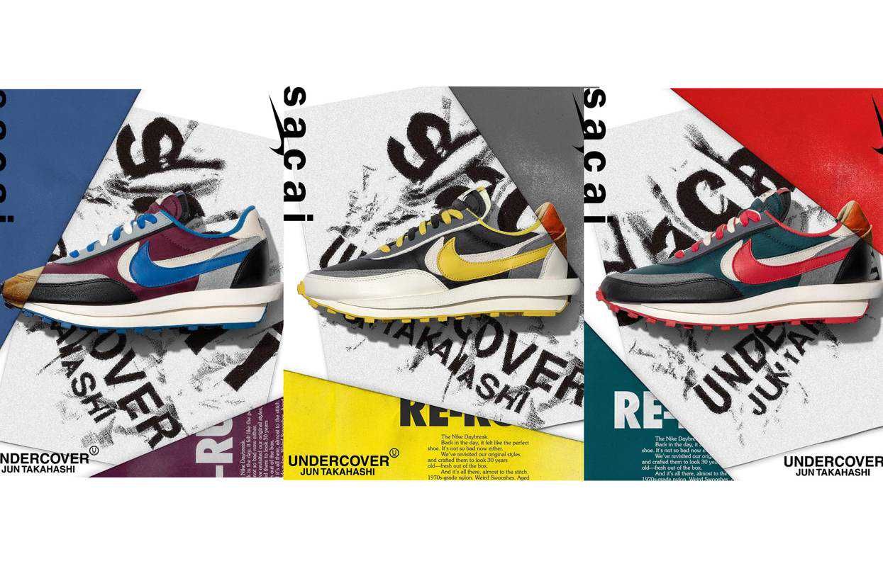 スニダンで購入可】10/29発売 UNDERCOVER × sacai × Nike LD Waffle