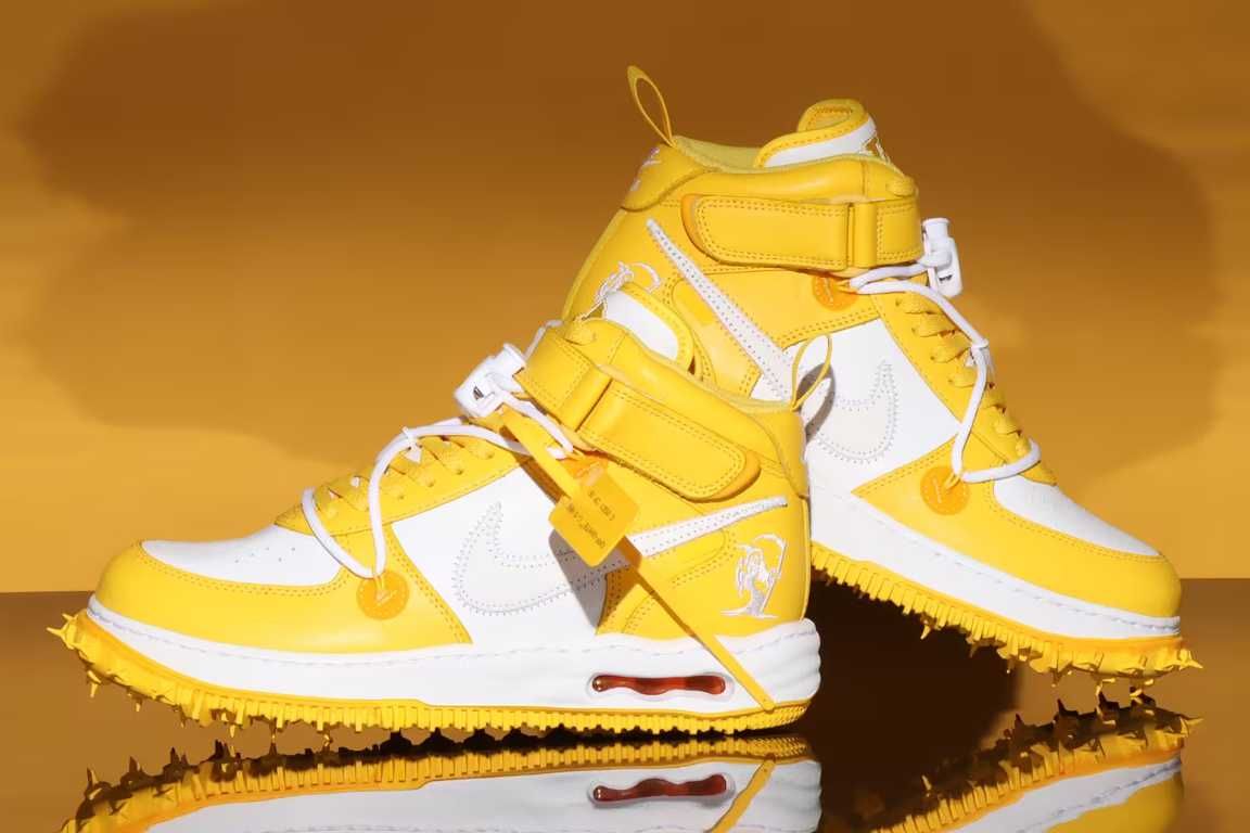11/9発売｜Off-White × Nike Air Force 1 Mid SP LTHR 