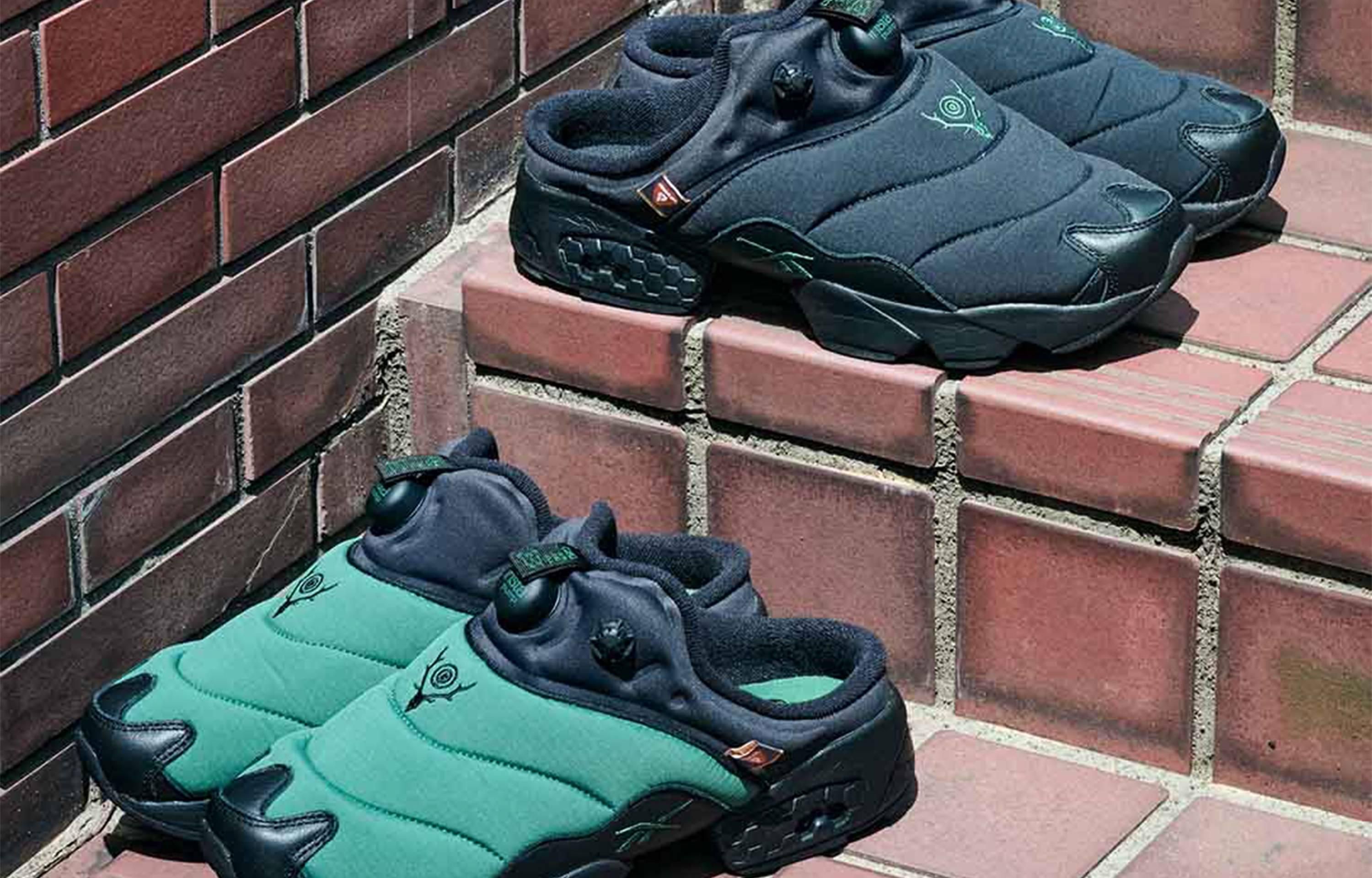 7/18発売｜SOUTH2 WEST8 × Reebok Instapump Fury Mule 2colors｜抽選