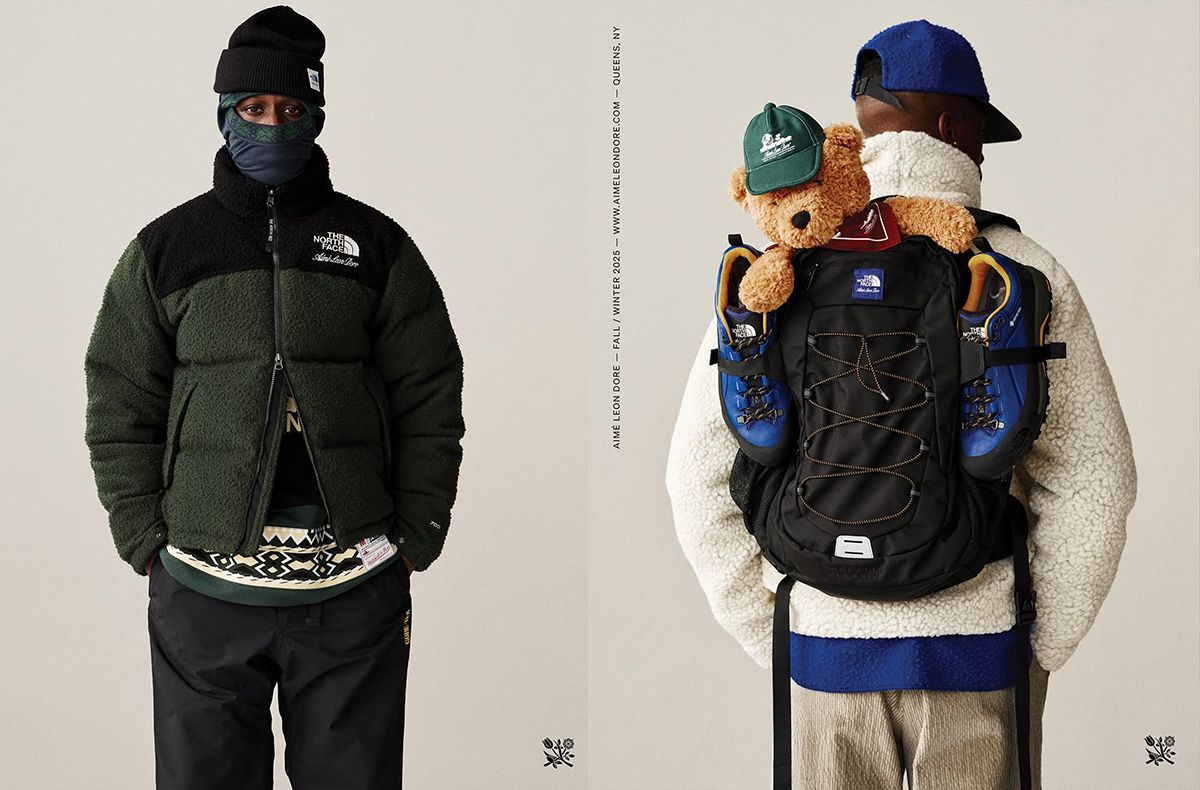 Aimé Leon DoreとTHE NORTH FACEが待望の初コラボ！ヌプシジャケットや