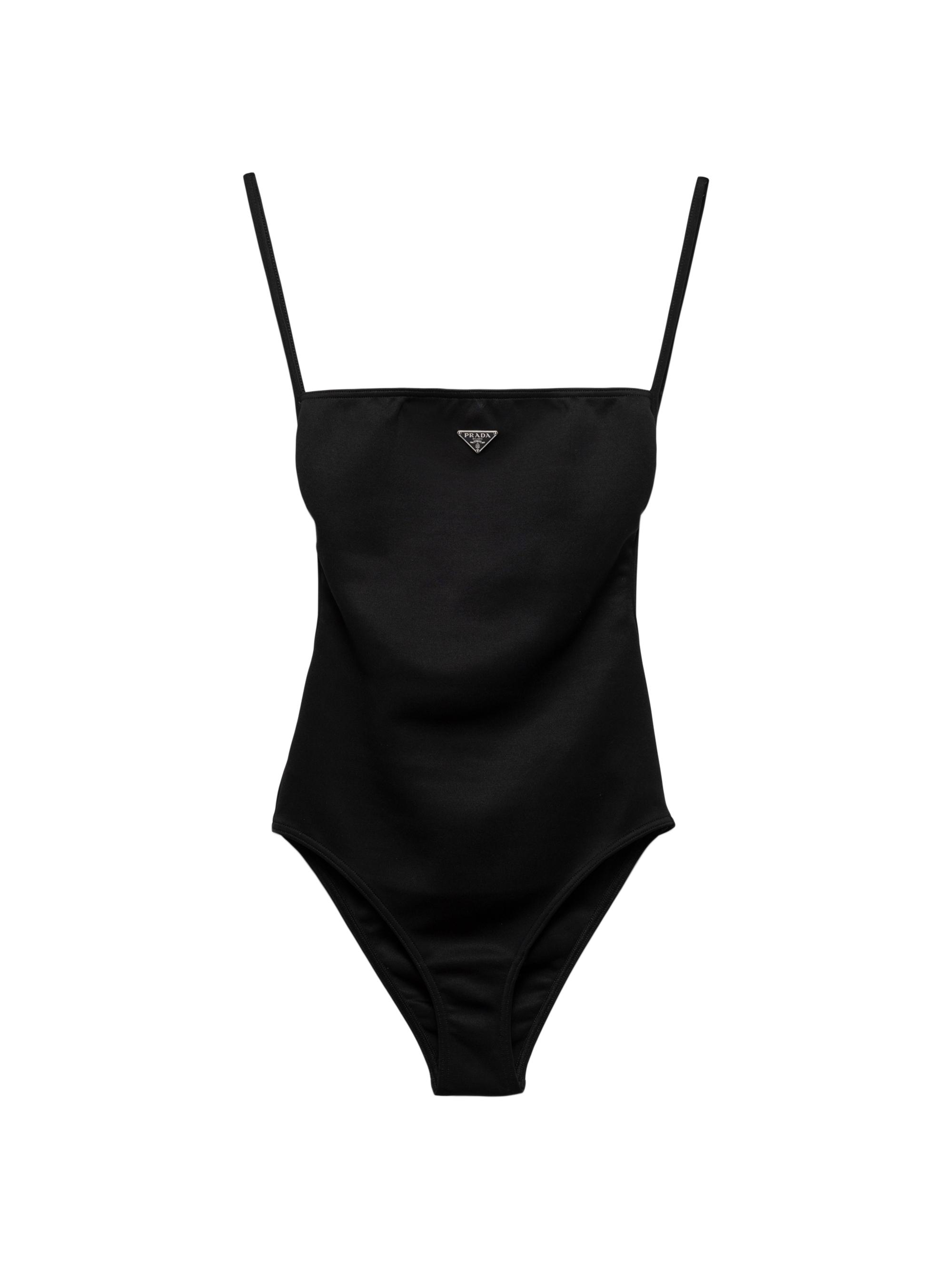 Prada Jersey One-Piece Swimsuit with Rhinestones | Saks Fifth Avenue