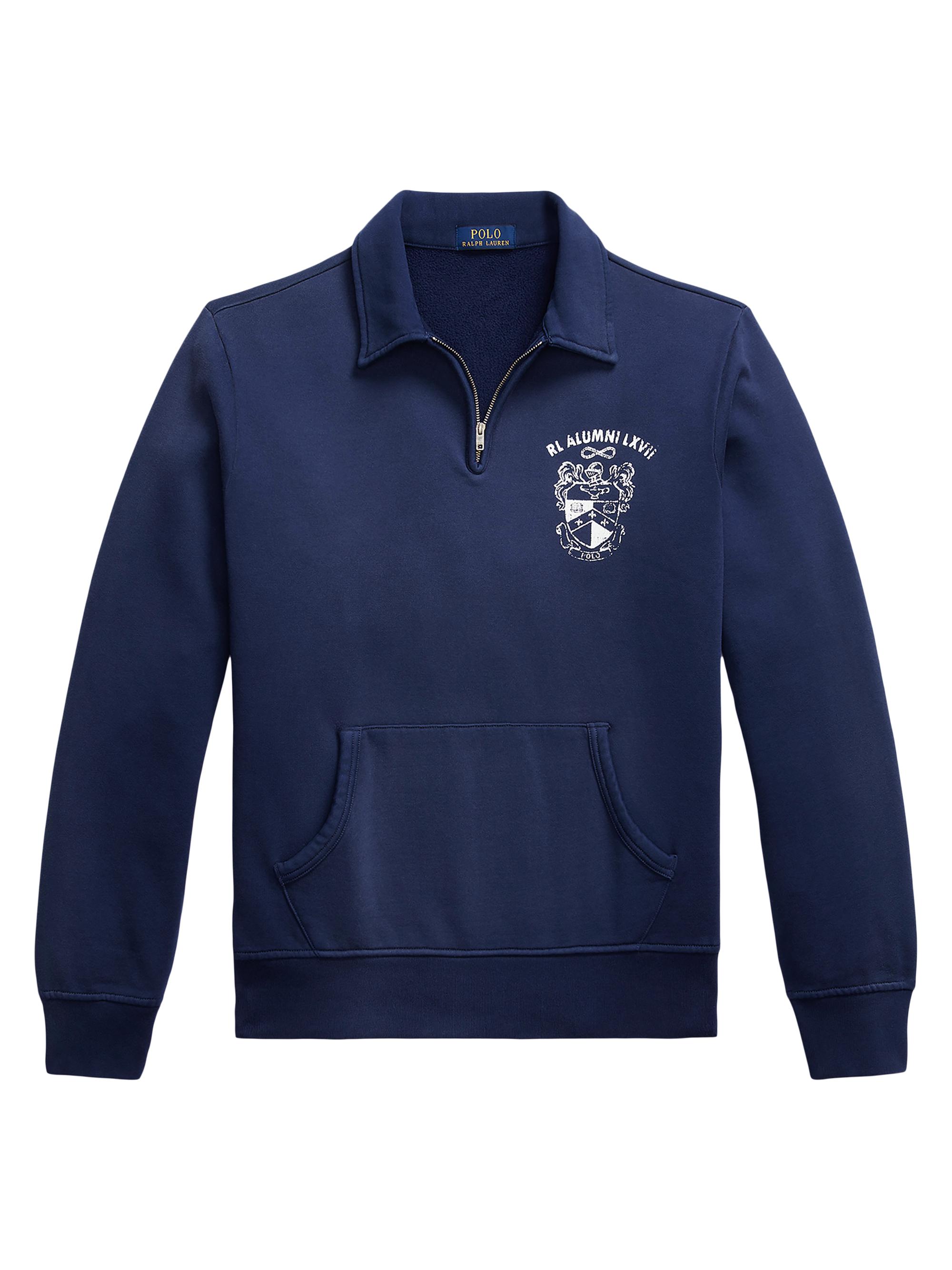 Polo Ralph Lauren Collegiate Quarter-Zip Sweatshirt | Saks Fifth
