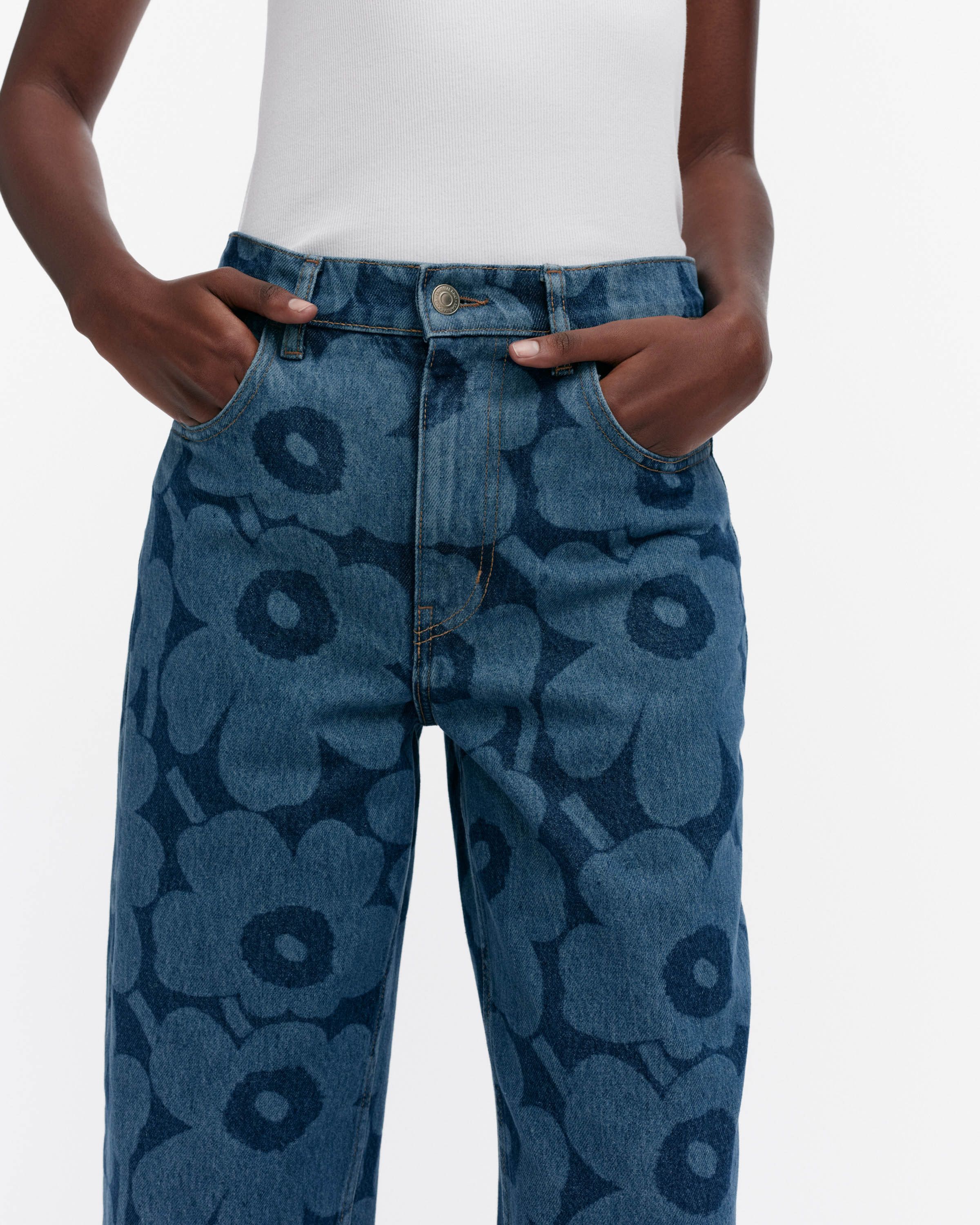 Maridenim Barrel Unikko jeans | Marimekko