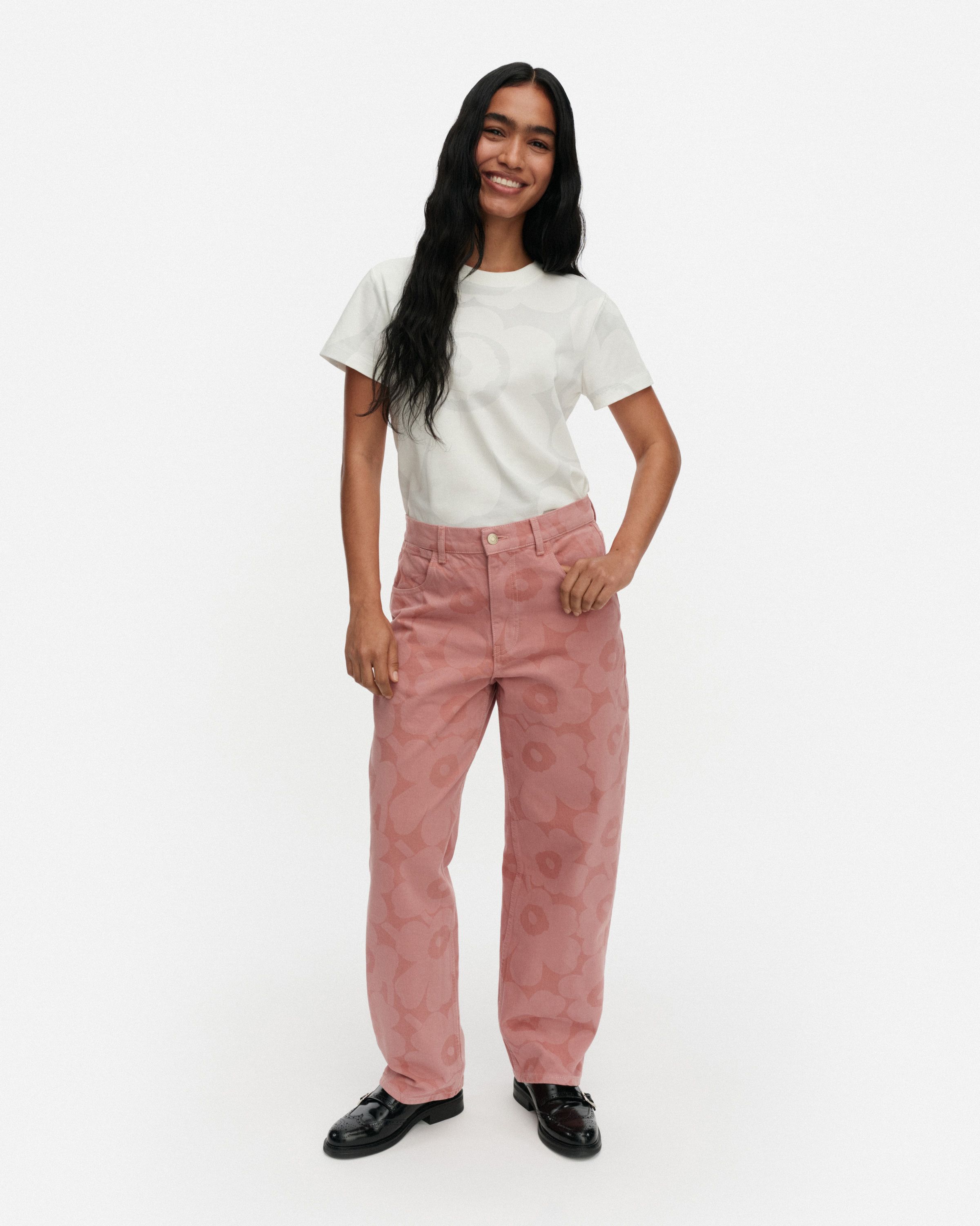 Maridenim Barrel Unikko Jeans | Marimekko