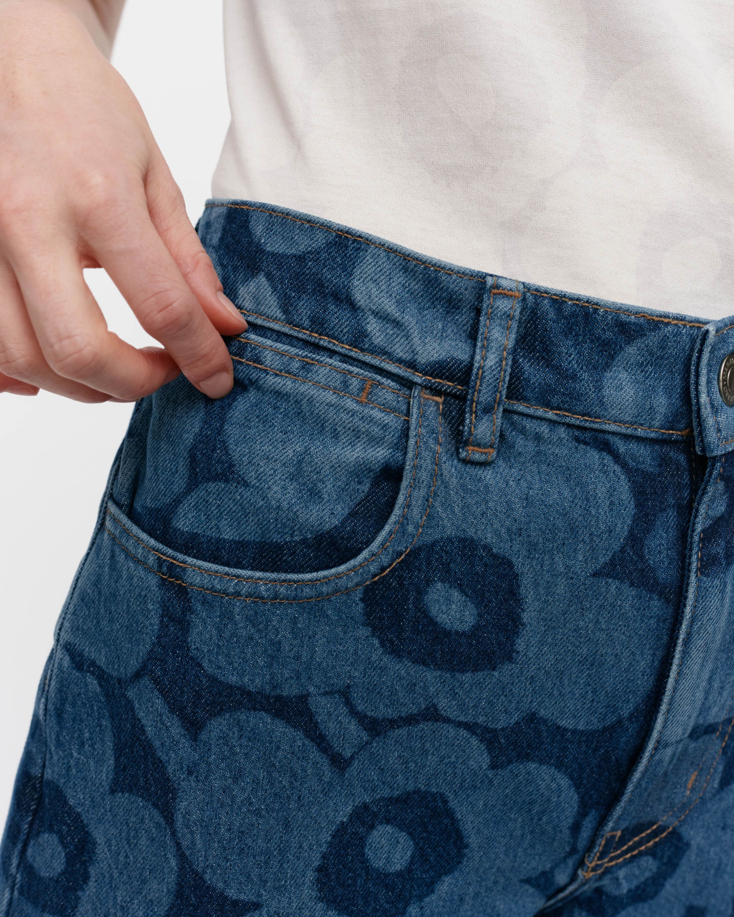 Maridenim Barrel Unikko Jeans | Marimekko