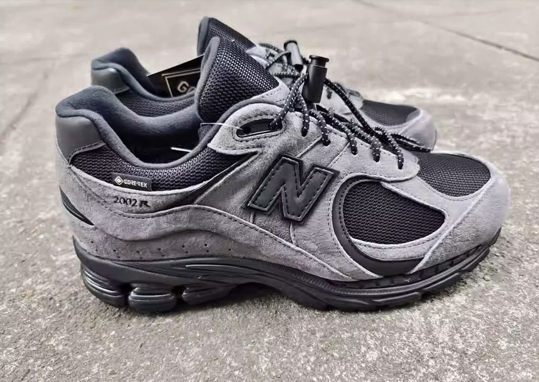 The JJJJound x New Balance 2002R Gore-Tex Charcoal Releases